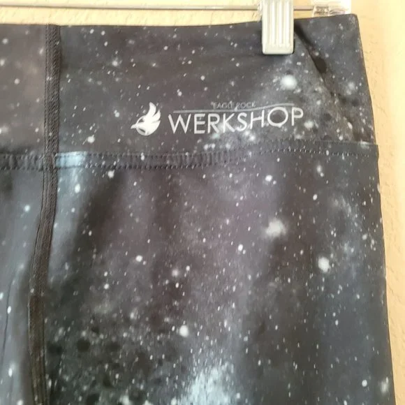 Eagle Rock Werkshop Werkhard Moon Phases Womens Legging Size Large Active - Picture 7 of 9